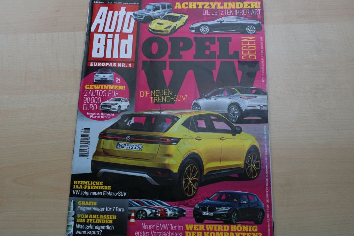 Deckblatt Auto Bild (38/2019)